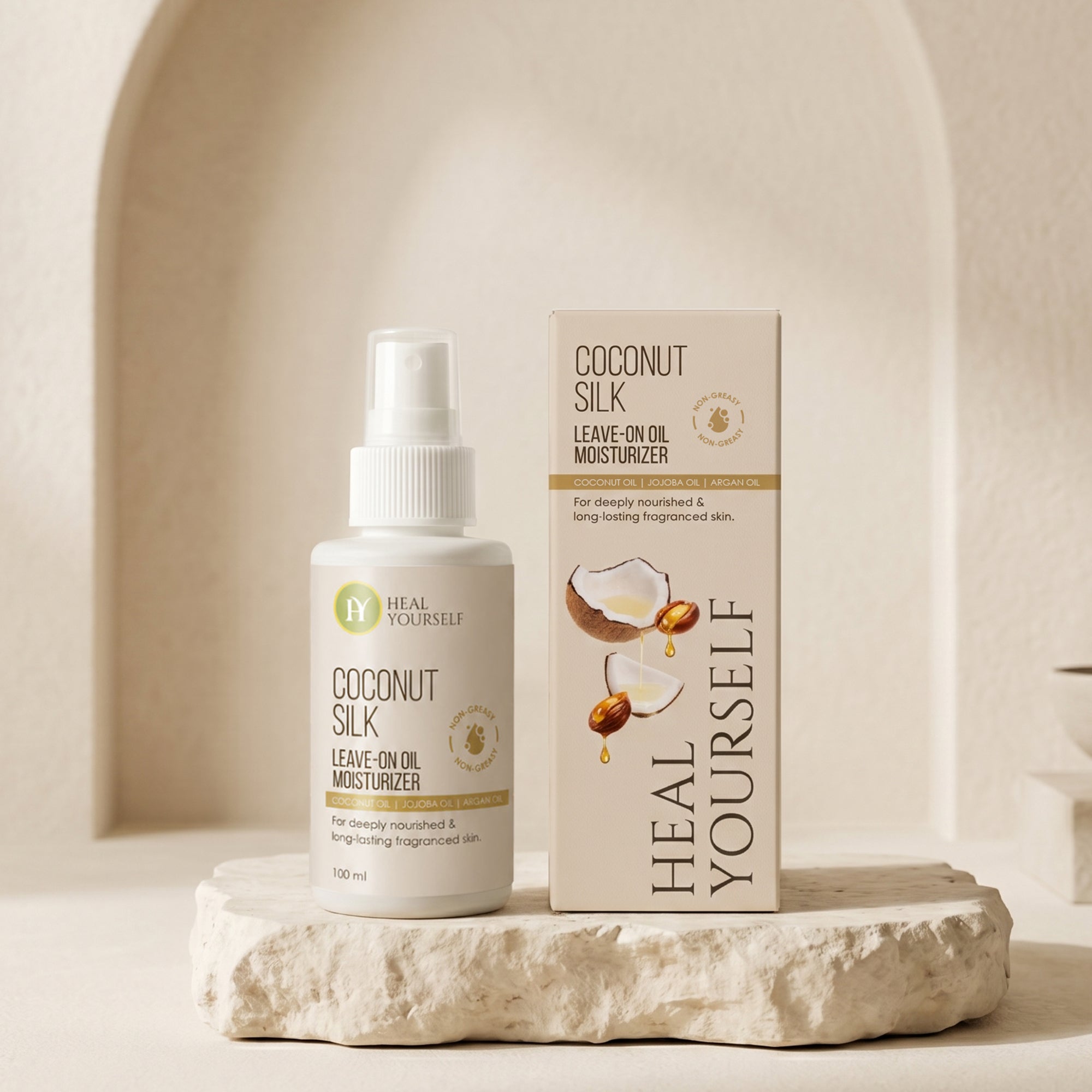 Heal Yourself - Coconut Silk Leave On Moisturizer